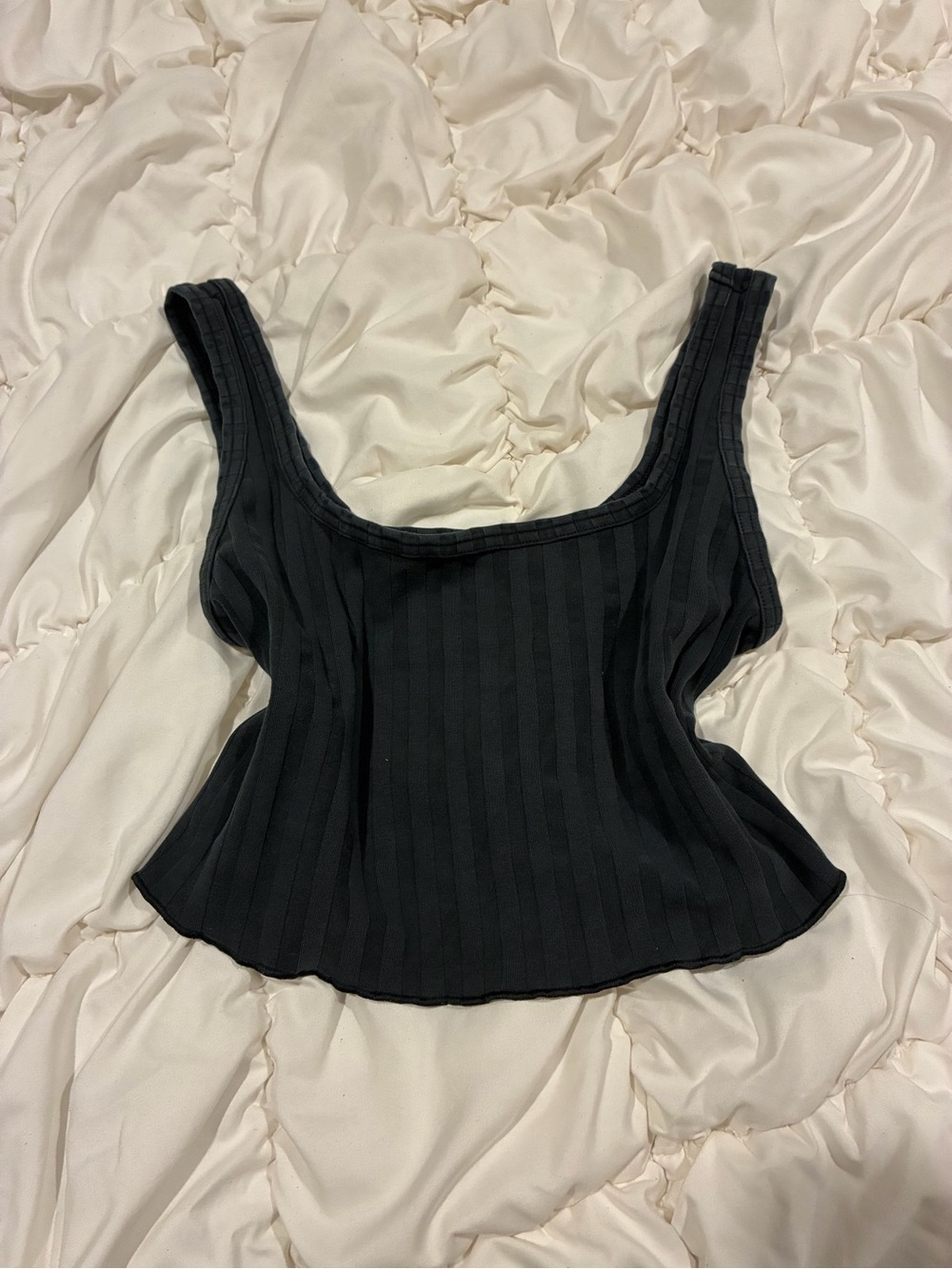 aerie OG ribbed crop top